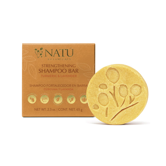 Strengthening Shampoo Bar – Turmeric & Lavender