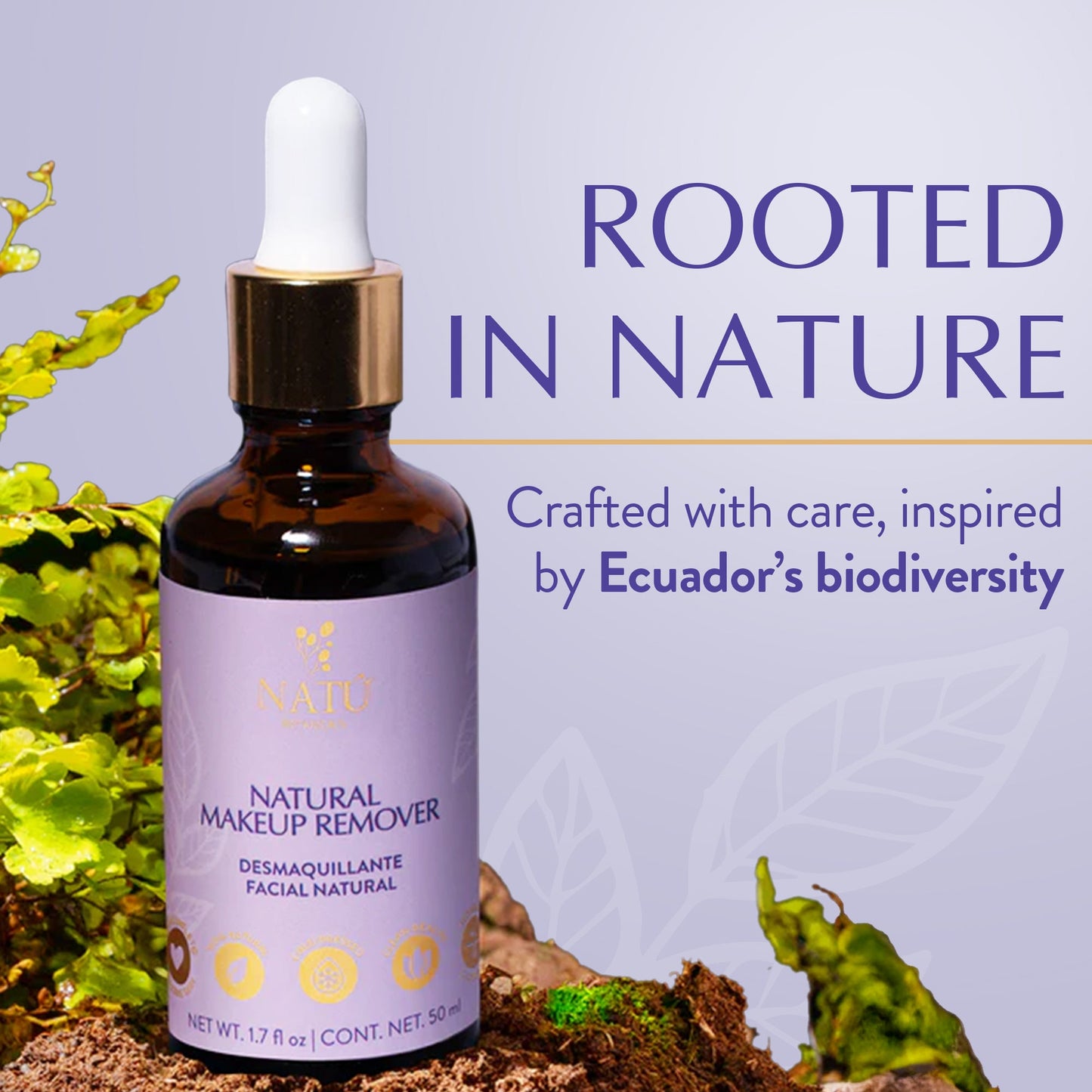 Natural Makeup Remover - Natu Botanicals
