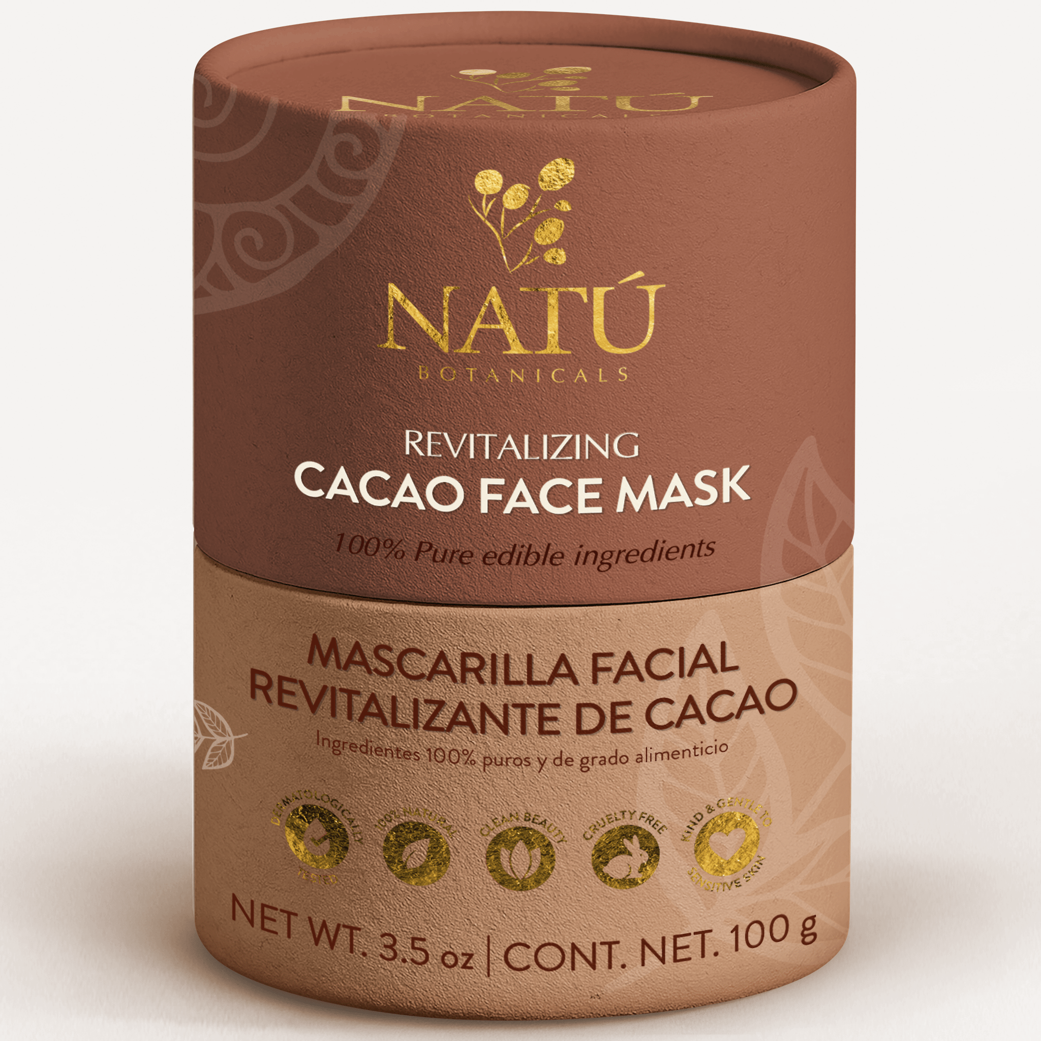 SUPER CACAO(NOSAWA論外) Autographed Mask. Natu Botanicals Revitalizing Cacao Face Mask – Hydrating & Antioxidant