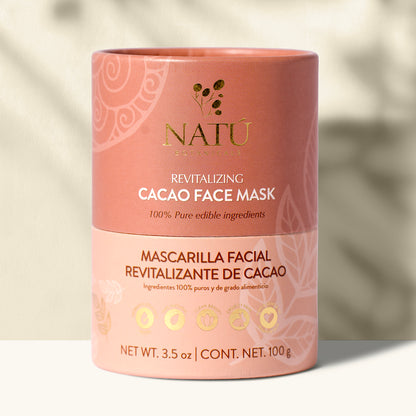 Mascarilla Facial Revitalizante de Cacao