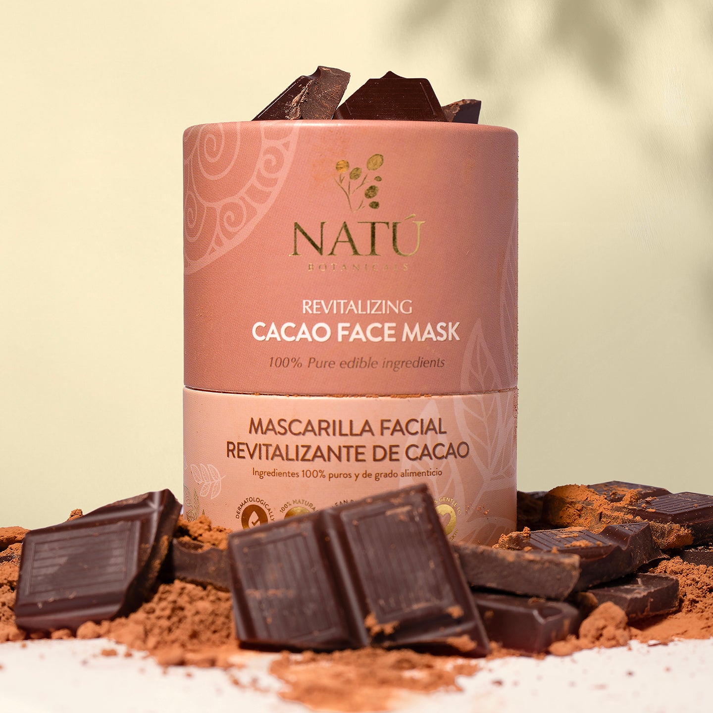 Mascarilla Facial Revitalizante de Cacao