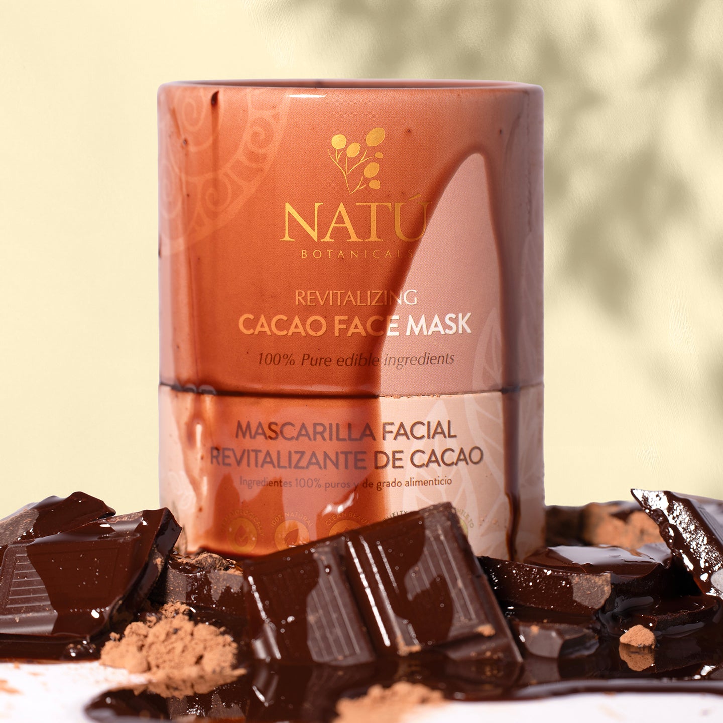 Mascarilla Facial Revitalizante de Cacao