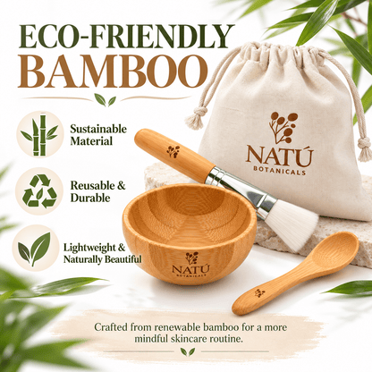 Bamboo Face Mask Accessory Kit - Natu Botanicals