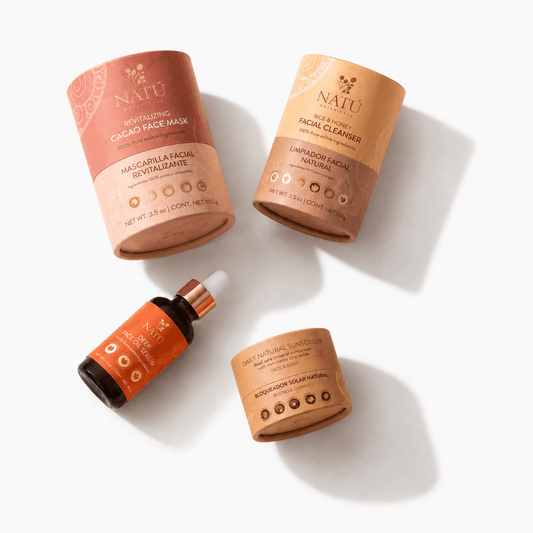 Complete Natu Anti-Aging Skincare Ritual - For Normal & Dry Skin - Natu Botanicals