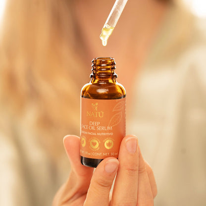 Deep Face Oil Serum - Natu Botanicals