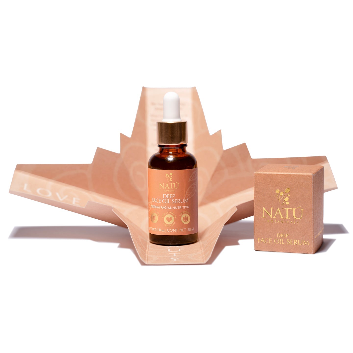 Deep Face Oil Serum - Natu Botanicals