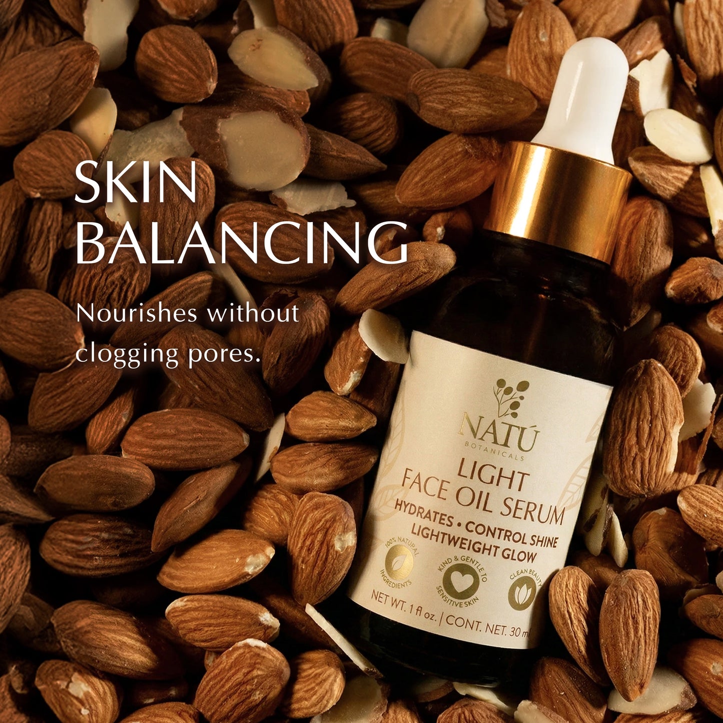 Facial Serums Bundle - Includes Deep & Light Face Oil Serums - Natu Botanicals