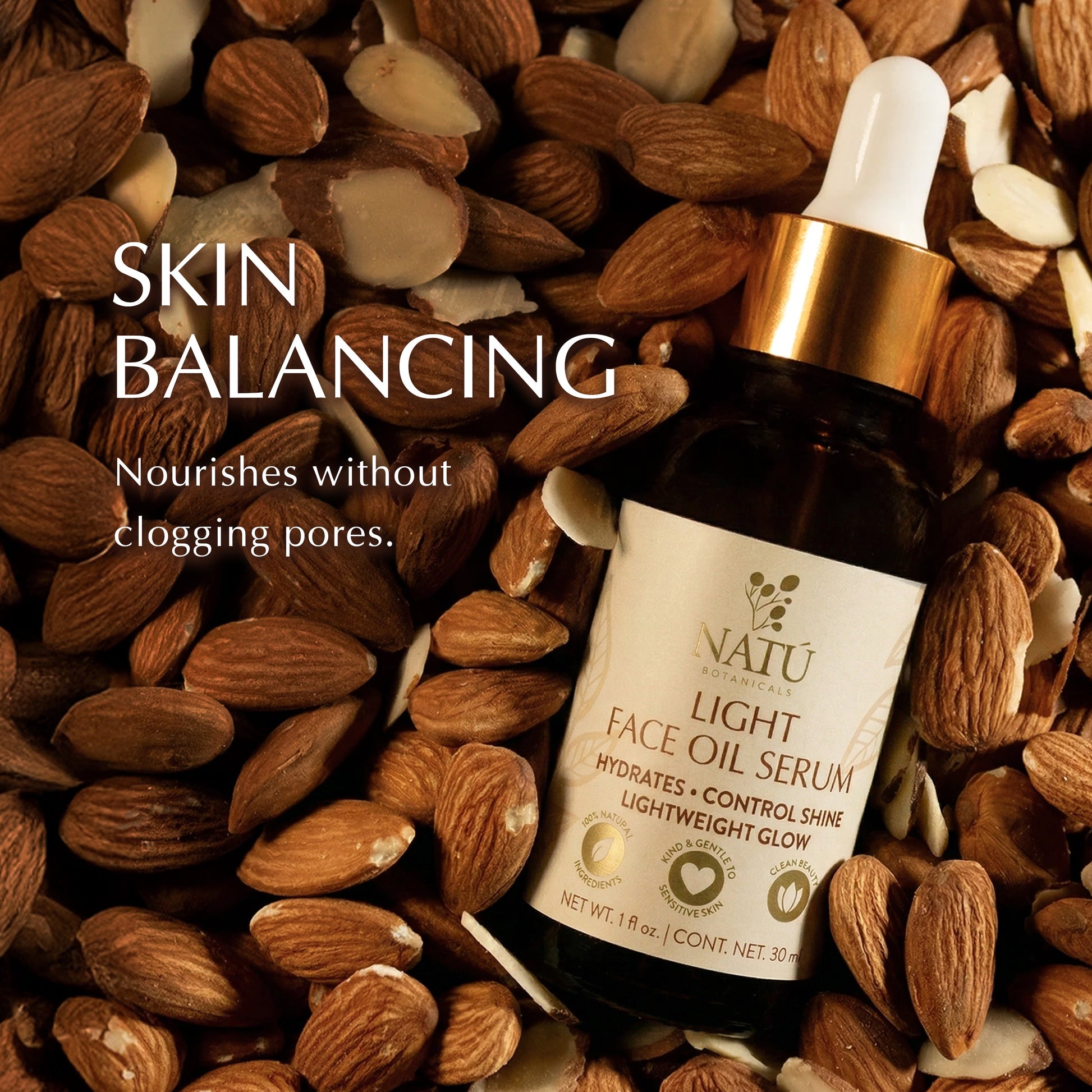 Facial Serums Bundle - Includes Deep & Light Face Oil Serums - Natu Botanicals