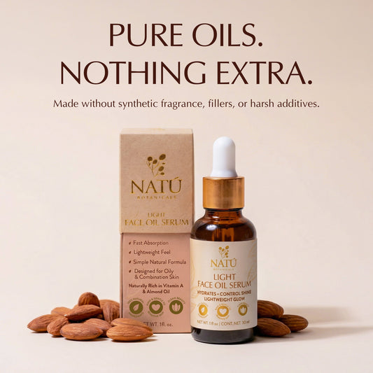 Light Face Oil Serum - Natu Botanicals