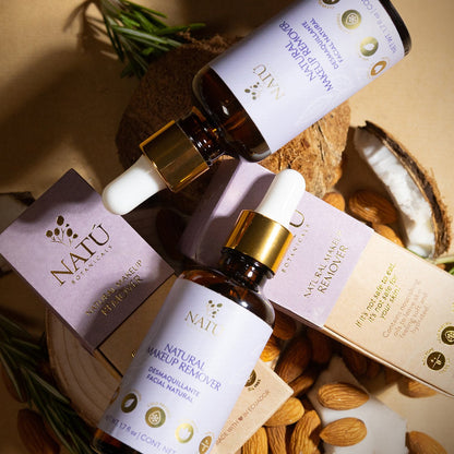 Makeup Remover Kit - Includes Makeup Remover Pads - Natu Botanicals