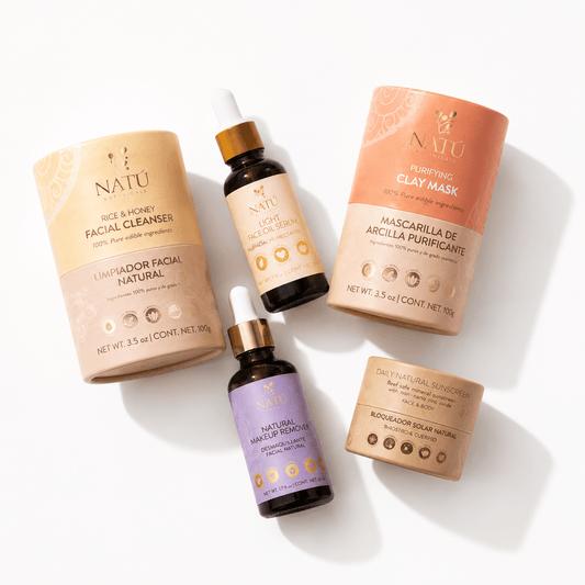 Natú Clarifying Skincare Ritual - For Oily & Acne - Prone Skin Types - Natu Botanicals