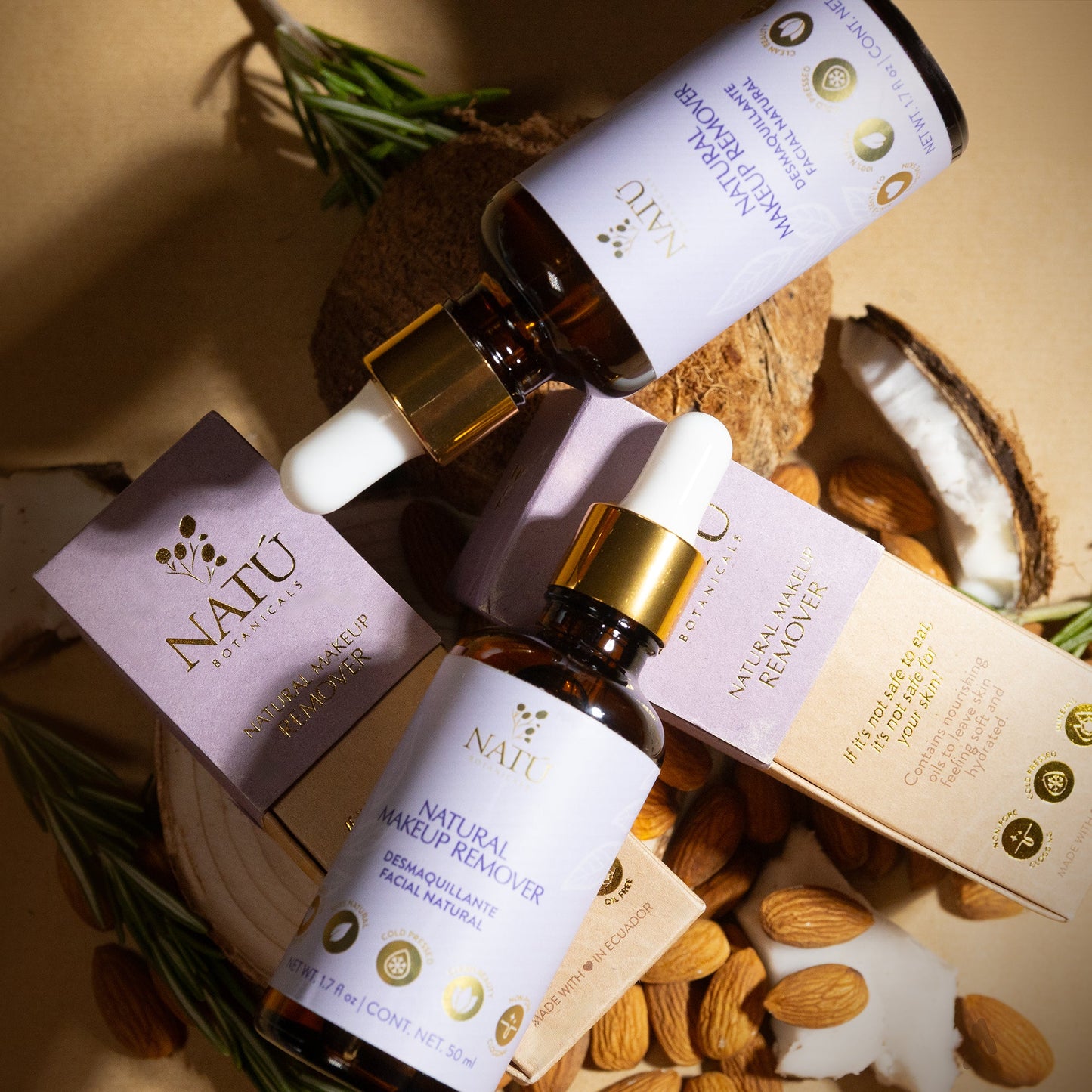 Natural Makeup Remover - Natu Botanicals