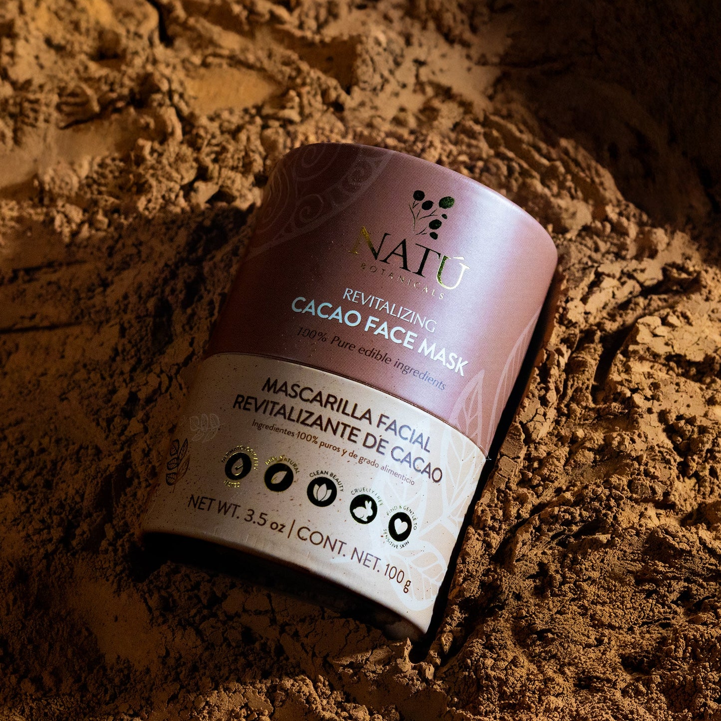 Revitalizing Cacao Face Mask - Natu Botanicals
