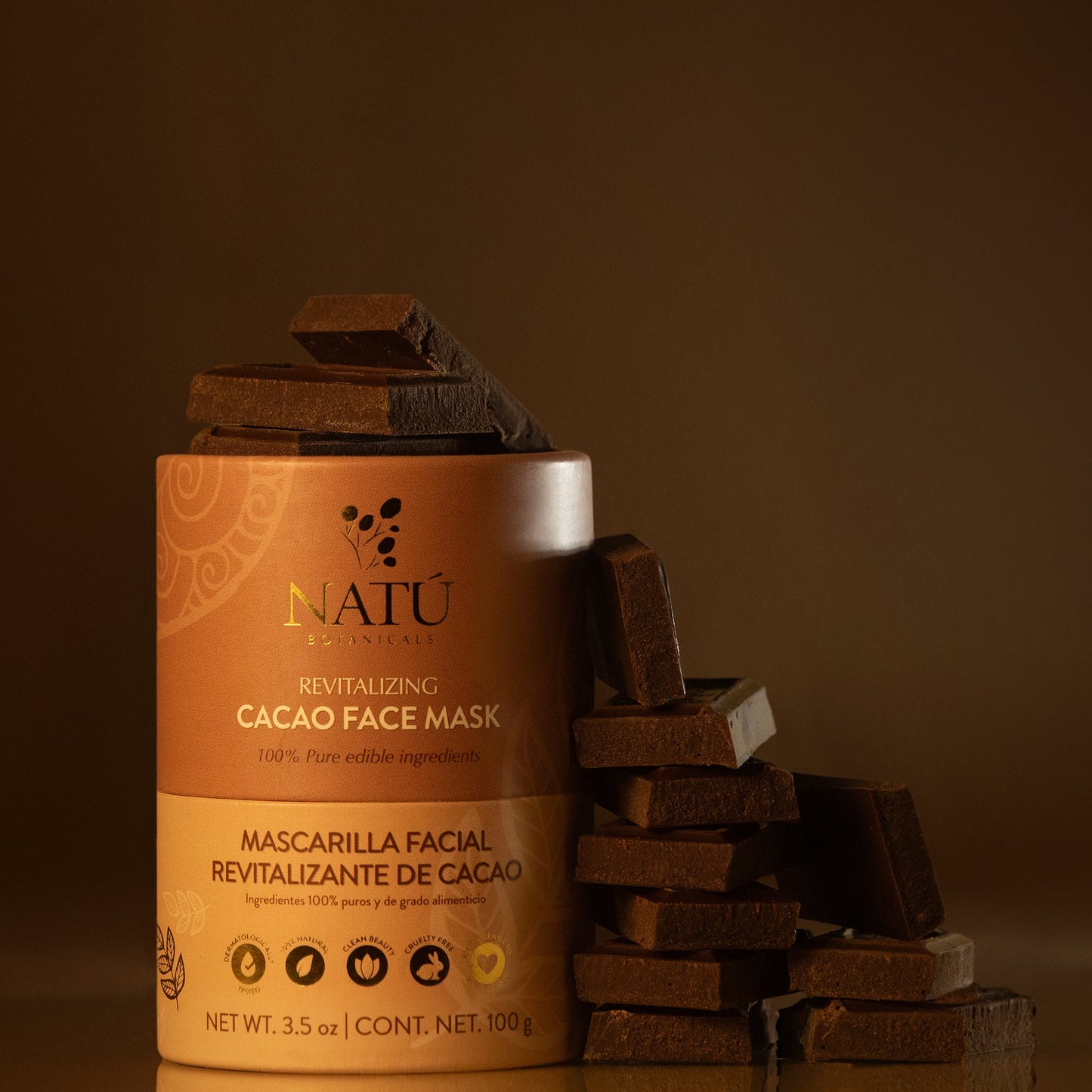 Revitalizing Cacao Face Mask - Natu Botanicals