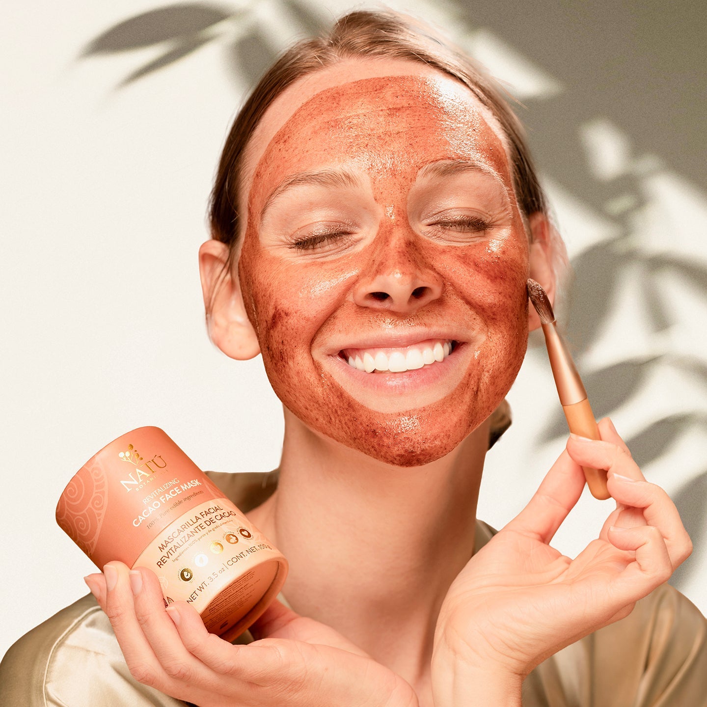 Natu Botanicals Revitalizing Cacao Face Mask – Hydrating & Antioxidant