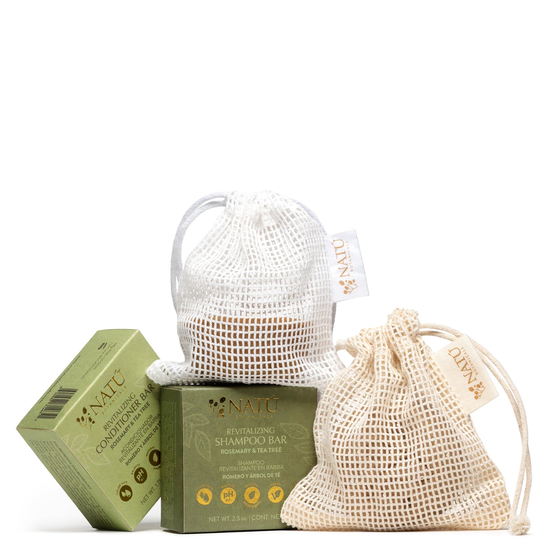 Revitalizing Conditioner Bar – Rosemary & Tea Tree - Natu Botanicals