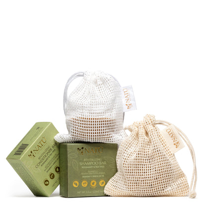 Revitalizing Conditioner Bar – Rosemary & Tea Tree - Natu Botanicals