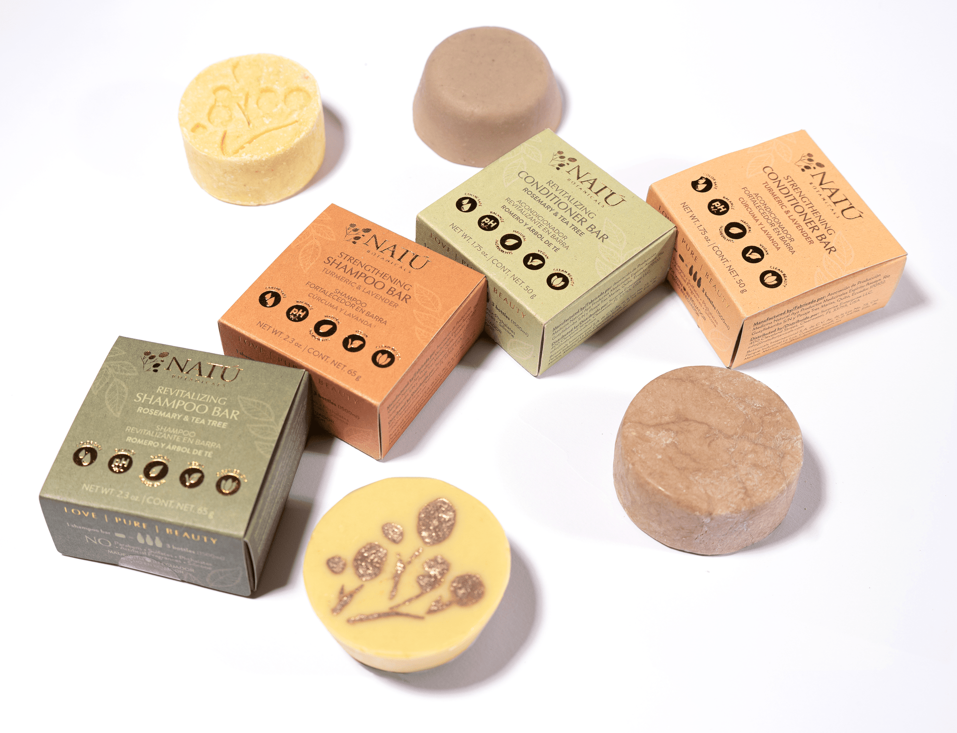 Revitalizing Conditioner Bar – Rosemary & Tea Tree - Natu Botanicals