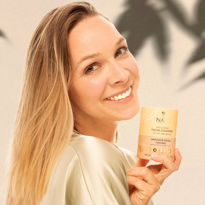 Rice & Honey Facial Cleansing Powder - Natu Botanicals