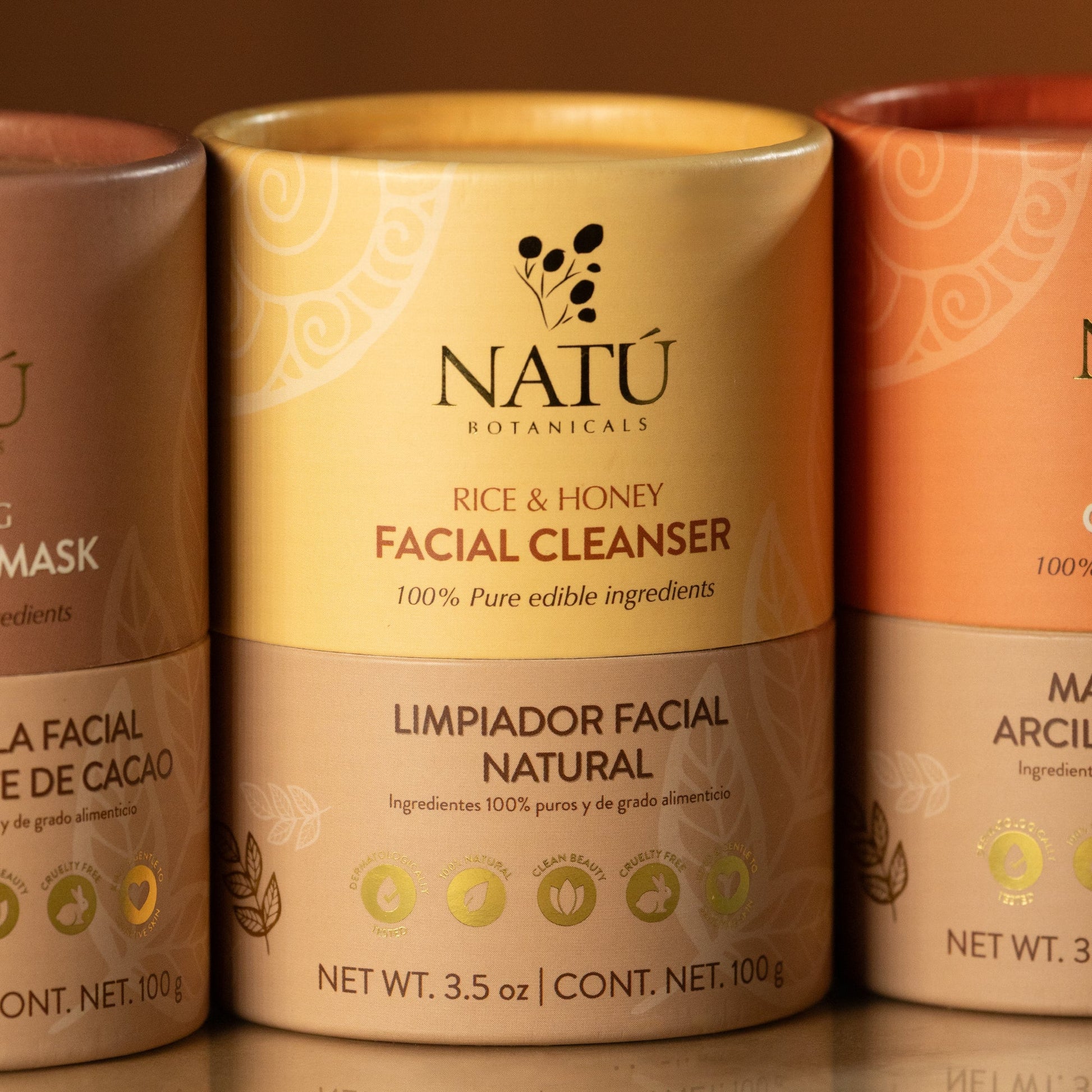 Rice & Honey Facial Cleansing Powder - Natu Botanicals