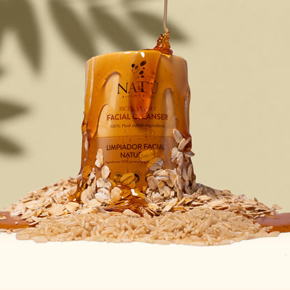 Rice & Honey Facial Cleansing Powder - Natu Botanicals