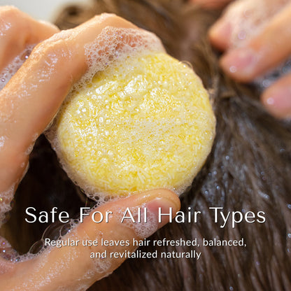 Strengthening Turmeric and Lavender Shampoo and Conditioner Bar Set - Natu Botanicals